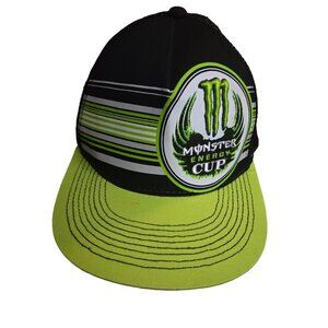 Monster Energy Cup Mesh Snap Cap Lime Green / Black